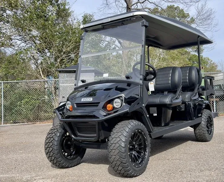 2024 E-Z-GO Express™ L6 ELiTE™ 6 Passenger Limo Lithium Black